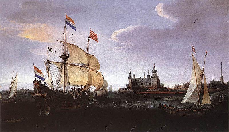 VROOM, Hendrick Cornelisz. Hollandse schepen in de Sont